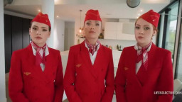 LifeSelector - Angelika Grays, Matty Mila Perez, Cherry Candle - Bratty Stewardesses